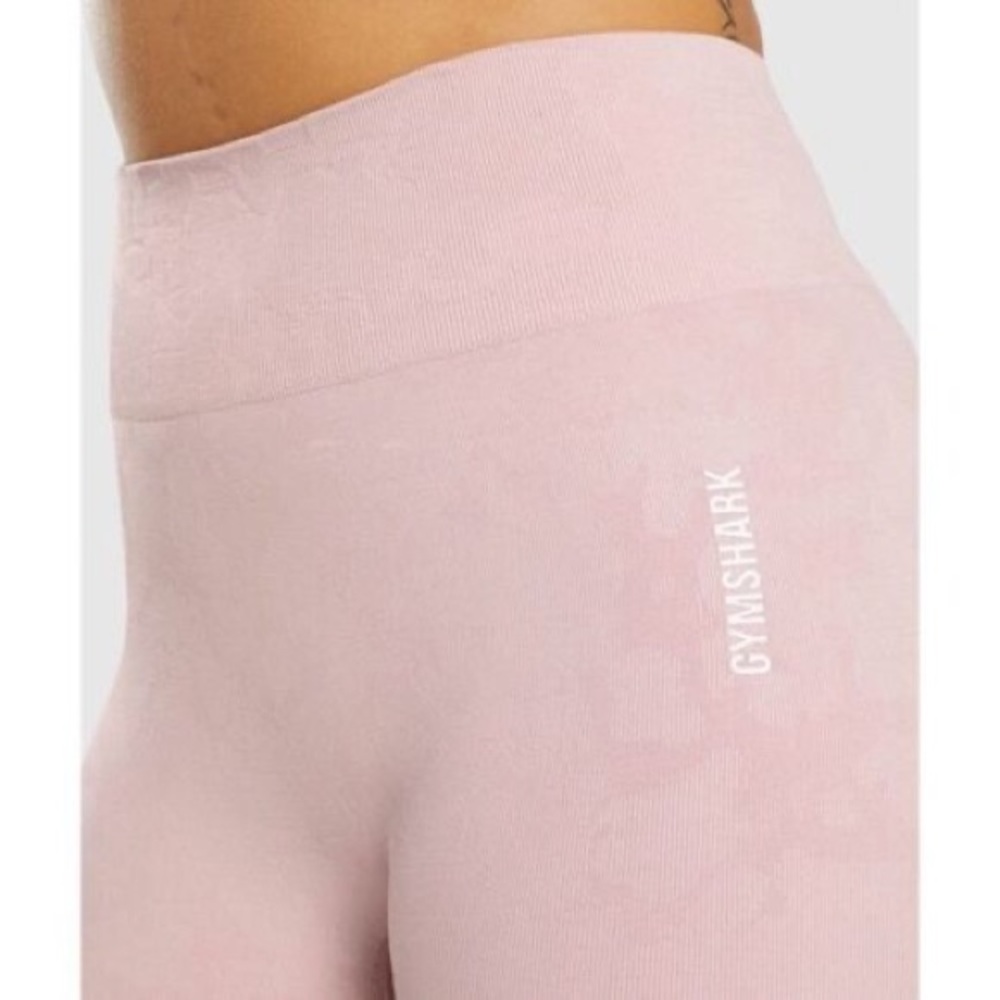 Gymshark light Pink Camo Leggings